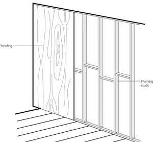 Paneling Repair How To Home Interiors Paneling Repair