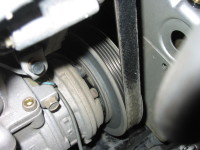 A loose engine belt can cause an alternator or power steering unit to fail.