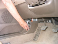 Your car's owner manual will show you how to plug in the diagnostic tool. If not, search online.